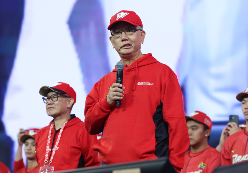 味全龍感謝祭　魏應充向球迷致謝 (圖...