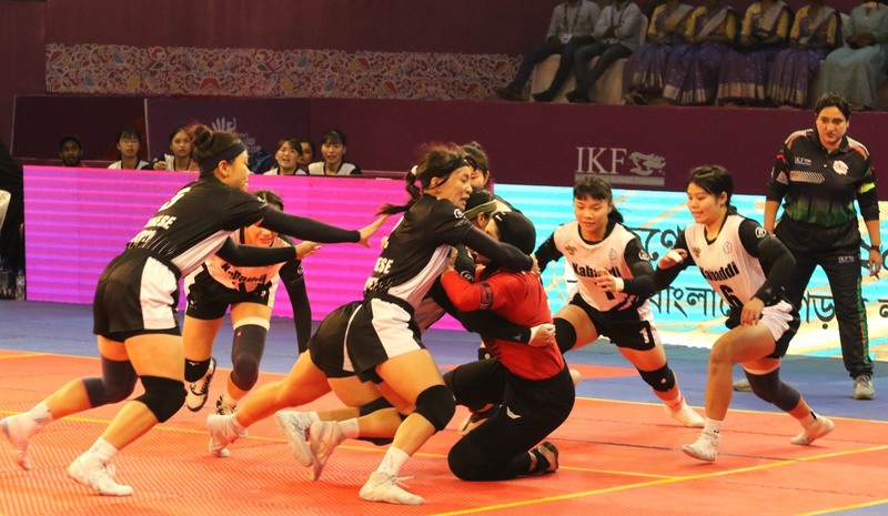 台灣女將挺進卡巴迪世界盃金牌戰 (圖...