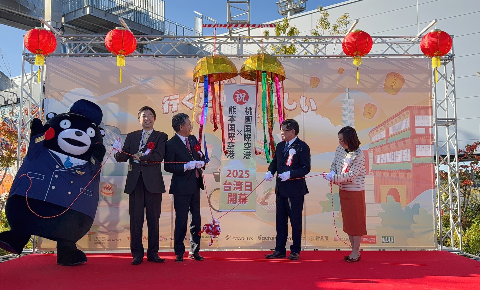 桃機空降熊本掀台味旋風　台日觀光交流...