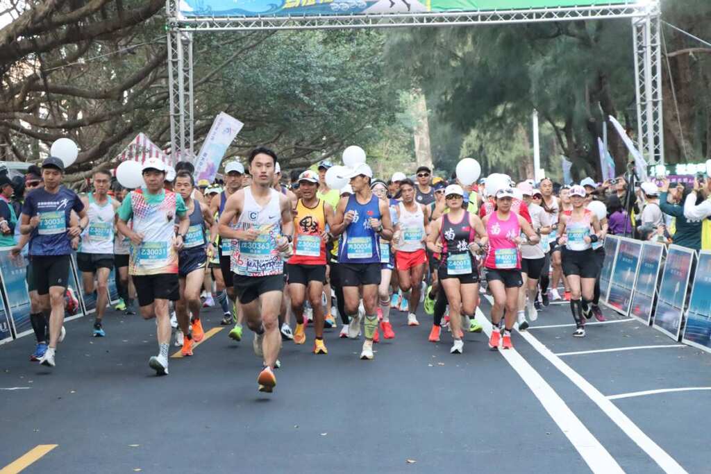 通霄濱海追風國際馬拉松　與跑者共享海線風光