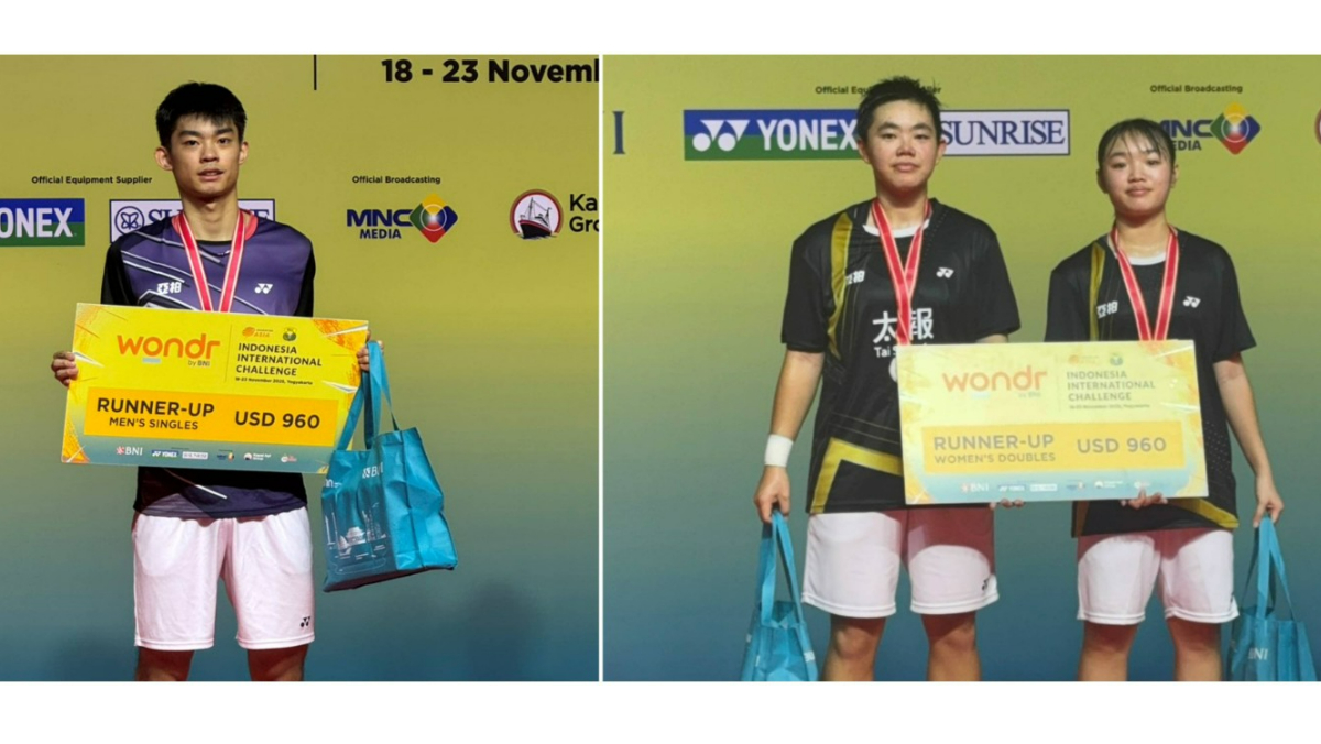 雙銀！BWF印尼挑戰賽決賽　亞柏男單...