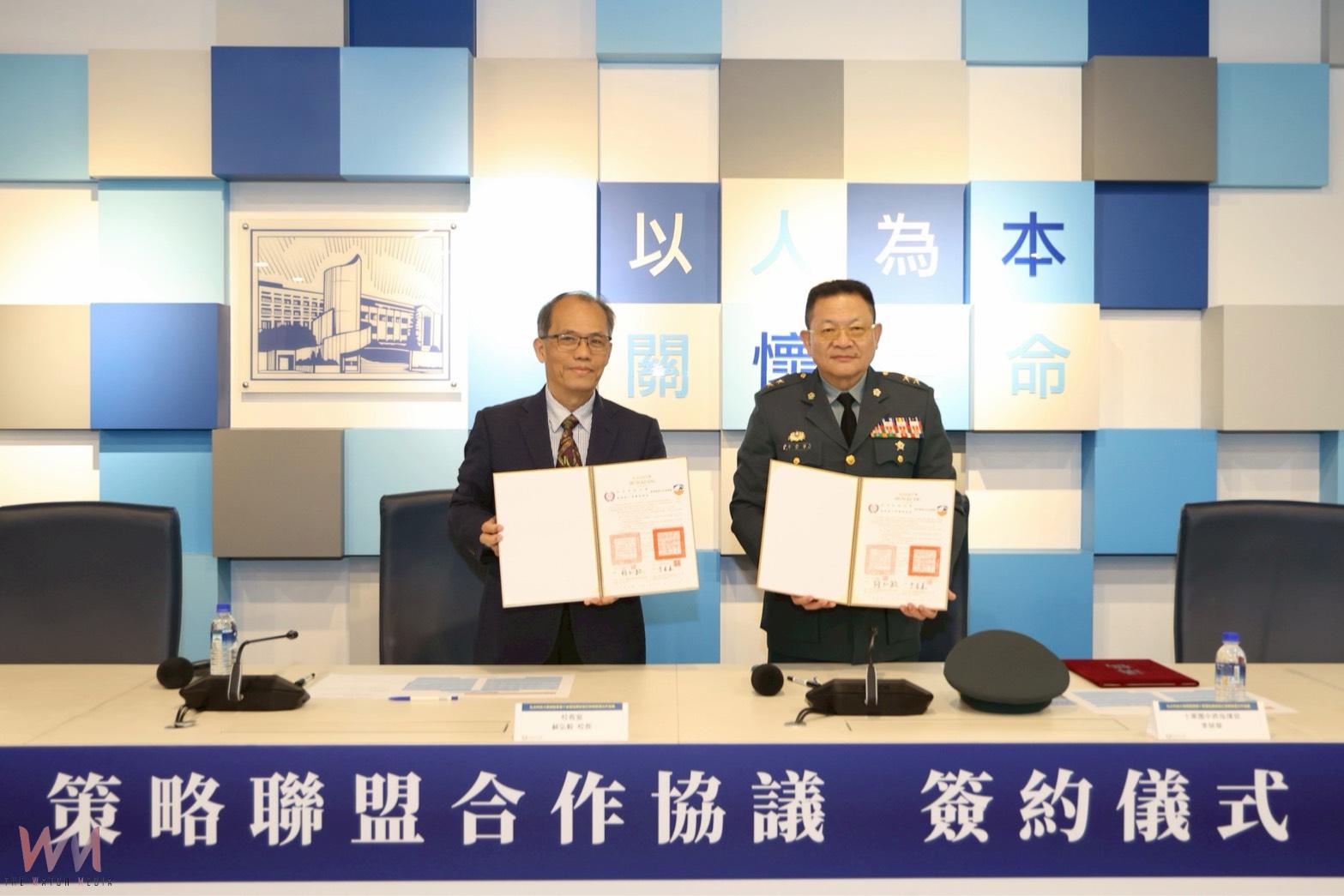 軍學攜手培育無人機專才　弘光科大與陸軍第十軍團締盟 共創教育與國防雙贏新局