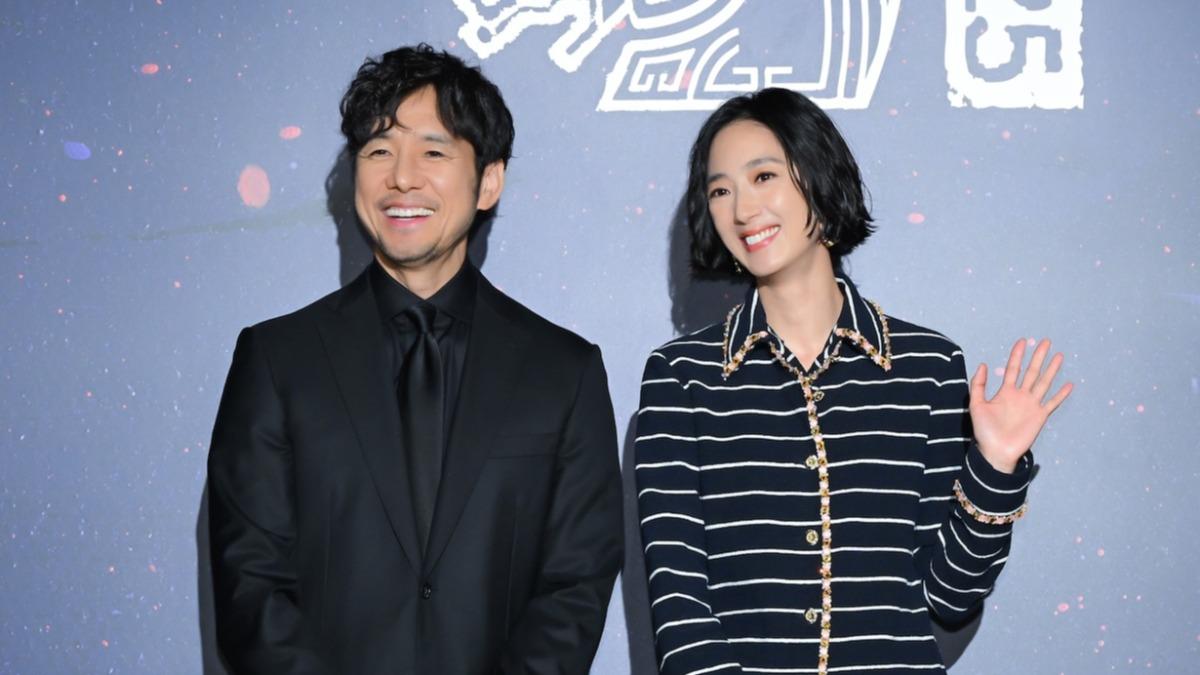 金馬62頒獎前現身！桂綸鎂「合體西島秀俊」開啟互誇模式