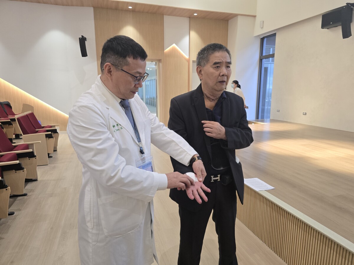 68 歲旅泰商人跌傷頸椎麻痛無力難入...