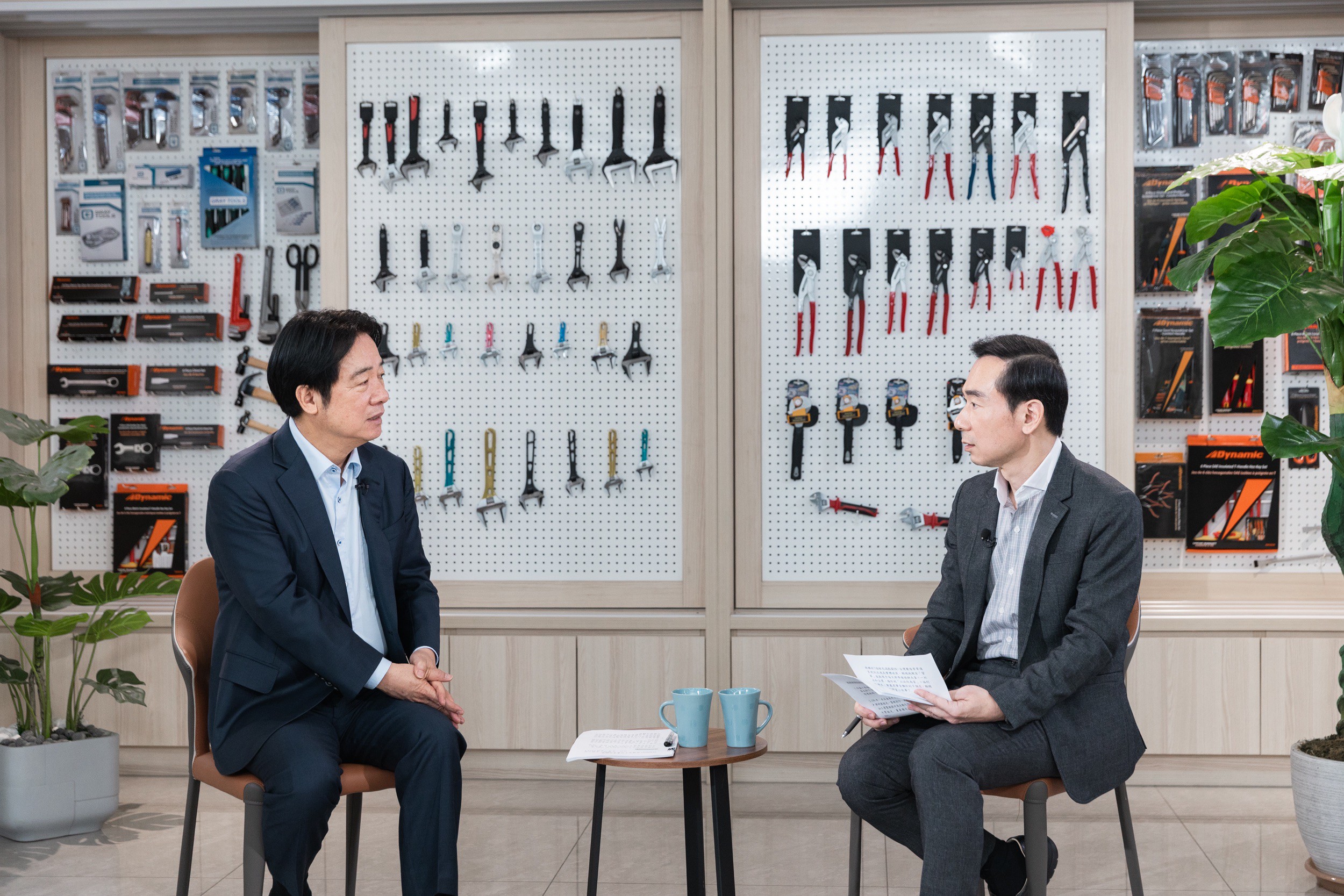 民眾黨自提4000億軍購特別條例 賴清德：台灣之盾會不會破洞？