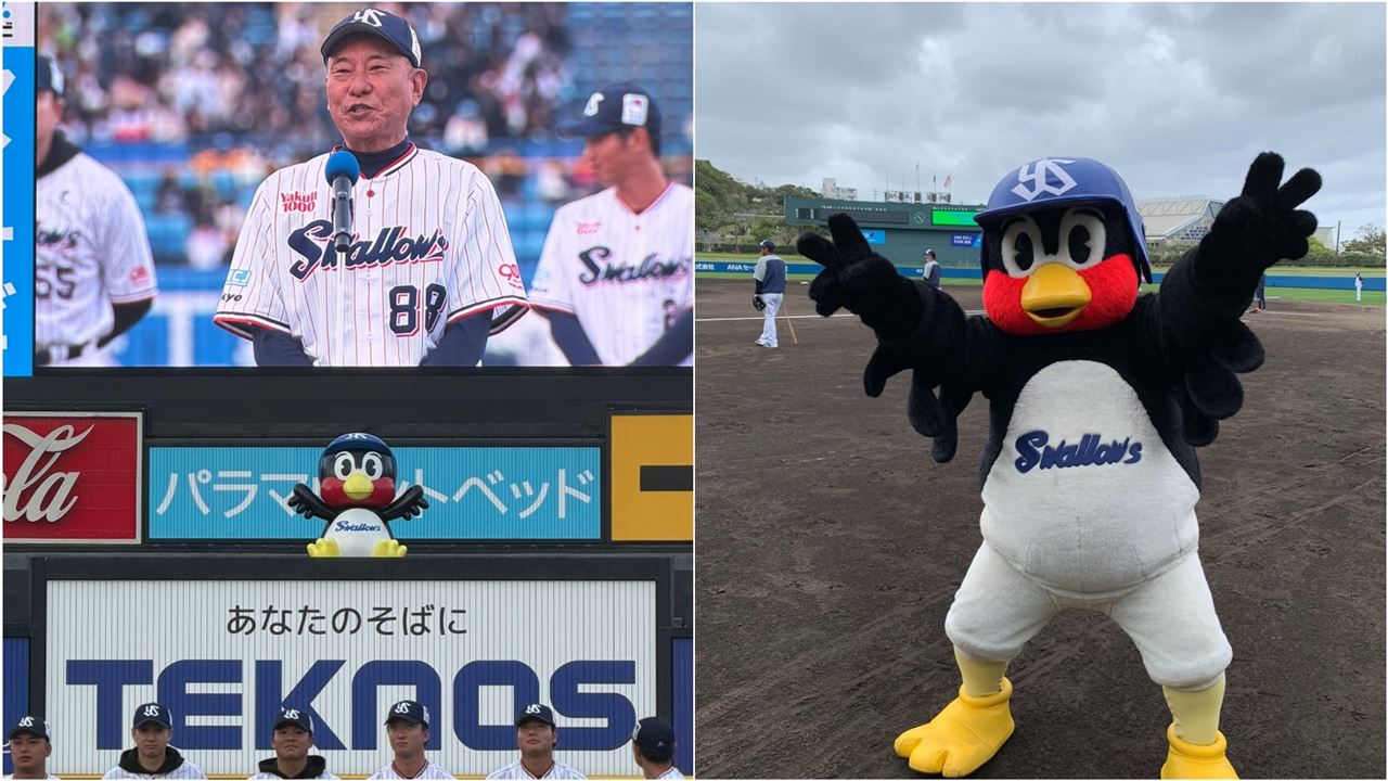 日職／操偶師離世停止活動！　養樂多超人氣吉祥物燕九郎明年球季回歸