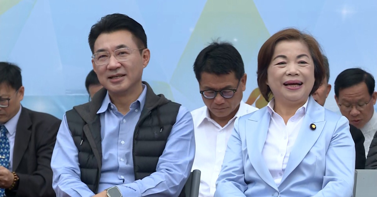 姊弟持續爭！ 江啟臣同台楊瓊瓔 致詞提「運動家精神」