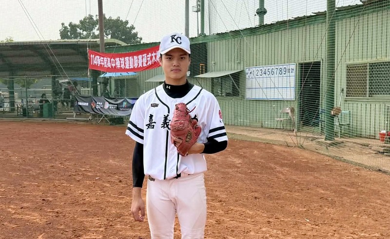 高中木棒聯賽蔡銘祐15K完封　助嘉中首勝 (圖)